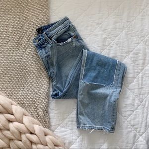 Abercrombie & Fitch Zoe Natural Rise Jeans